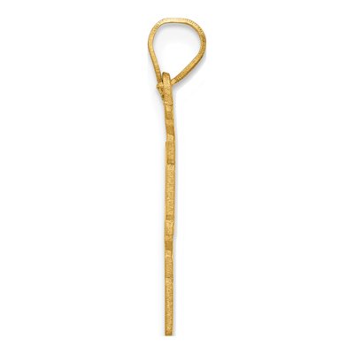 14K Yellow Gold Vertical ' Pendant – view 3