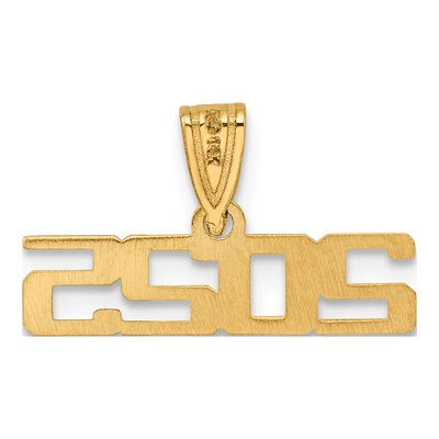 14K Yellow Gold Horizontal Pendant – view 4