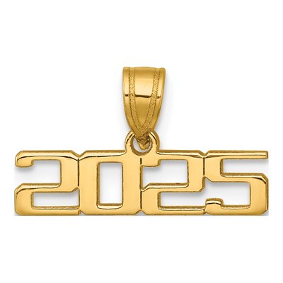 14K Yellow Gold Horizontal Pendant