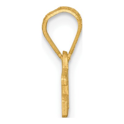 14K Yellow Gold Horizontal Pendant – view 3