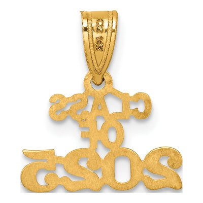 14K Yellow Gold Class of Pendant – view 4