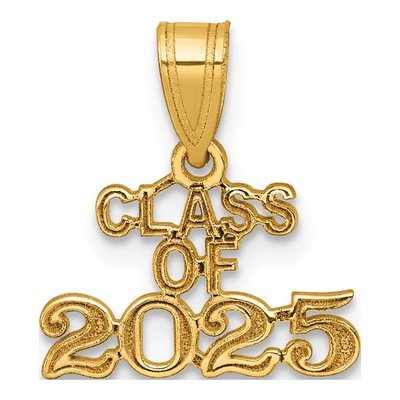 14K Yellow Gold Class of Pendant