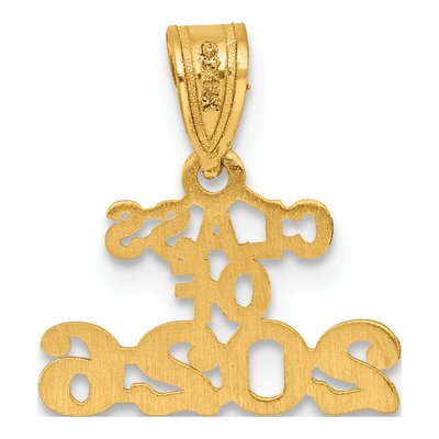 14K Yellow Gold Class of Pendant – view 4