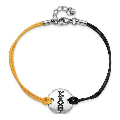 Kappa Alpha Theta Brass Brass Bracelet – view 3