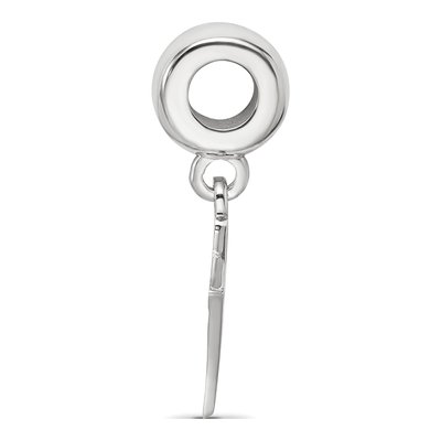 Kappa Alpha Theta Sterling Silver Kite Bead – view 3