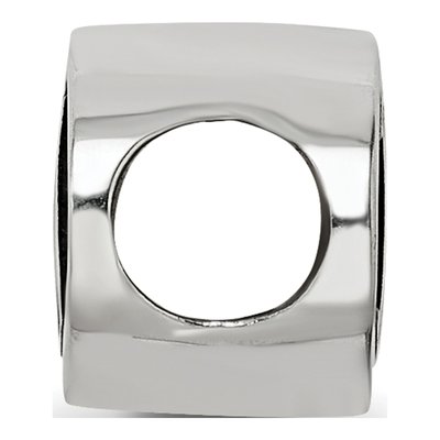 Kappa Delta Sterling Silver Enameled Bead – view 3