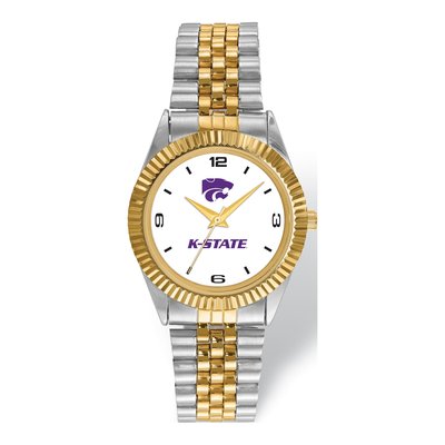 Kansas State Wildcats Men's Two-Tone Watch – view 2