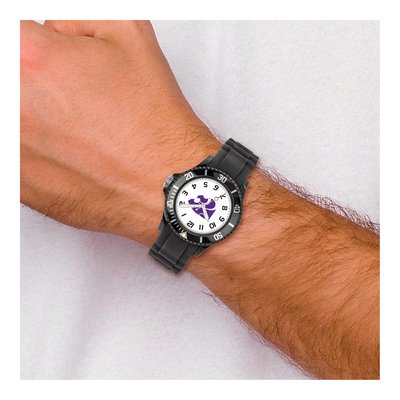 Kansas State Wildcats Silicone Strap Quartz Watch – view 3