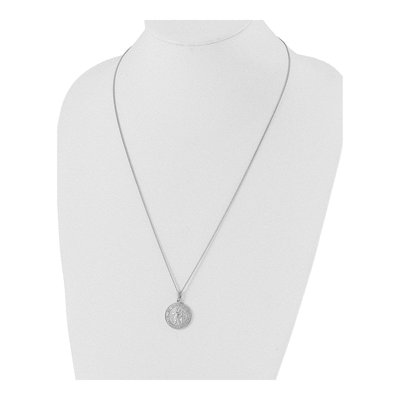 St. Christopher Medal Necklace, 24 in – view 3