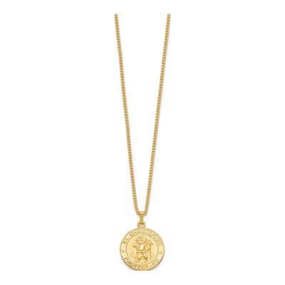 St. Christopher Necklace, 24 in – view 2