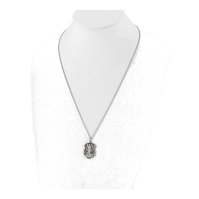 St. Michael Medal Necklace 24in – view 3