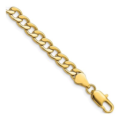 18in Gold-Plated Curb Chain Necklace