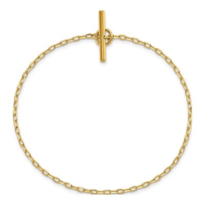 Gold-Plated Cable Link Tie Chain – view 4