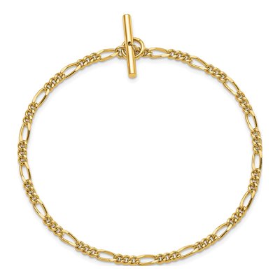 Gold-Plated Figaro Tie Chain – view 4