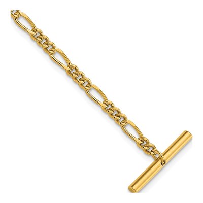 Gold-Plated Figaro Tie Chain