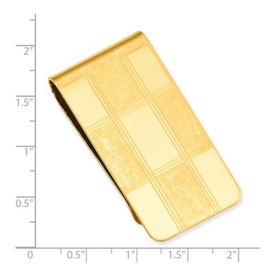 Men's Engravable Gold-Plated Money Clip – view 3