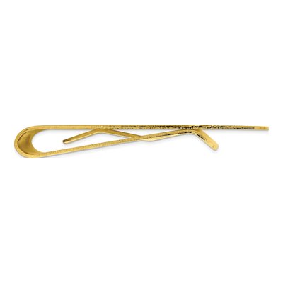 Men's Gold-Plated Satin Money Clip – view 2