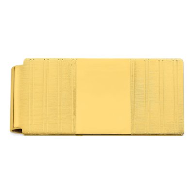 Gold-Plated Engravable Money Clip