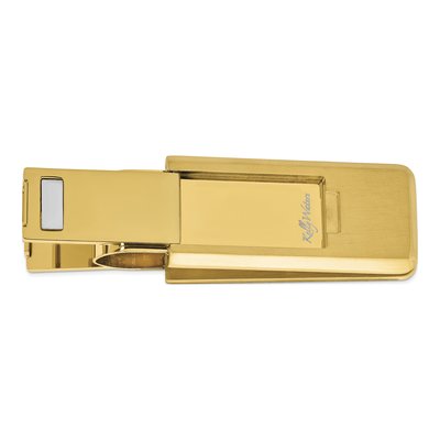 Stainless Steel Flip Money Clip – view 3