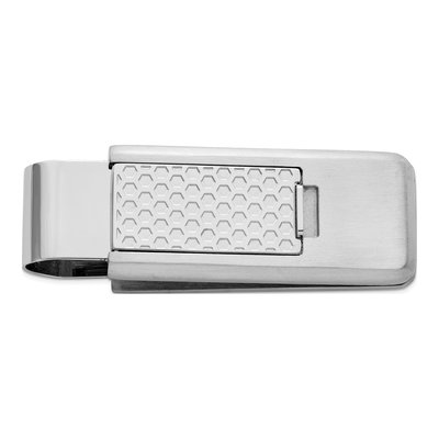 Stainless Steel Honeycomb Money Clip