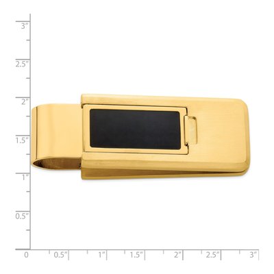 Stainless Steel Flip Money Clip – view 3