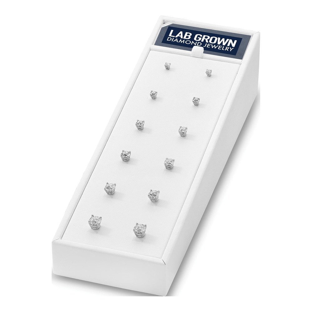 14K Lab Grown Studs Plus Display Kit