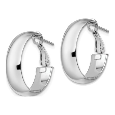 14K Yellow Gold Hoop Earrings – view 3