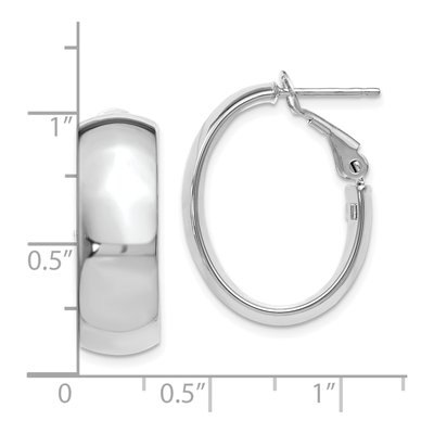 14K Yellow Gold Hoop Earrings – view 5