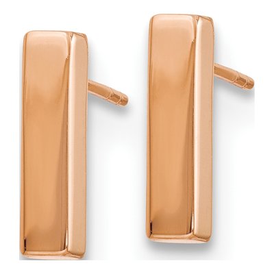 14K Rose Gold Dangle Earrings – view 3
