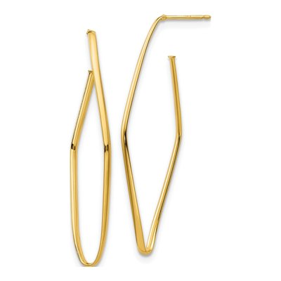 14K Yellow Gold Dangle Earrings