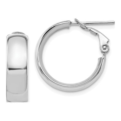 14K Yellow Gold Hoop Earrings