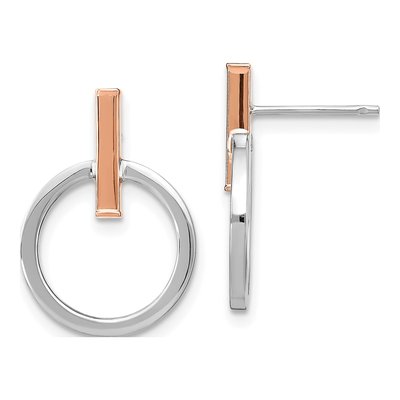 14K Yellow Gold Dangle Earrings