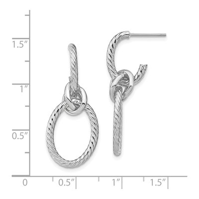 14K Yellow Gold Dangle Earrings – view 5