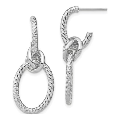 14K Yellow Gold Dangle Earrings