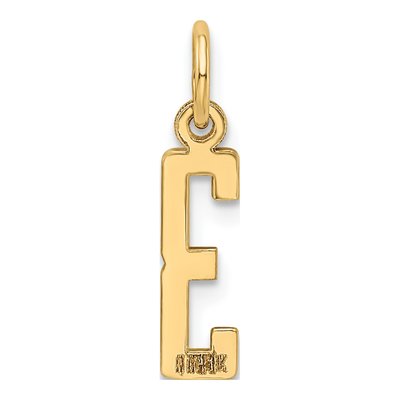 14K Yellow Gold Small Number 3 Charm – view 4