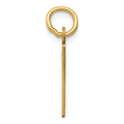 14K Yellow Gold Small Number 9 Pendant – view 3