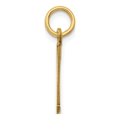 14K Yellow Gold Small Number 11 Pendant – view 3