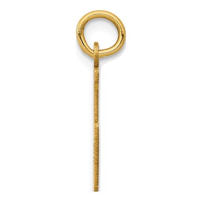 14K Yellow Gold Small Number 15 Pendant – view 3