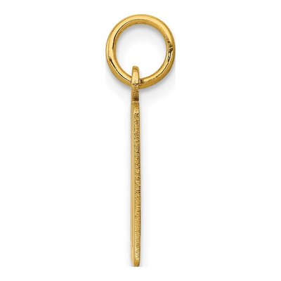 14K Yellow Gold Small Number 20 Pendant – view 3
