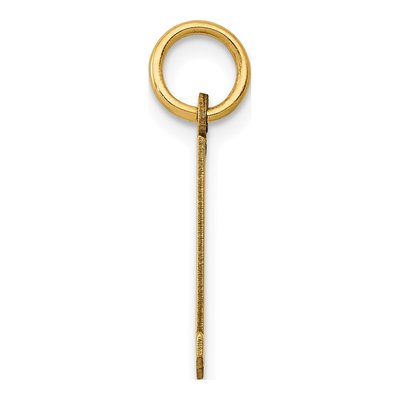 14K Yellow Gold Small Number 21 Pendant – view 3
