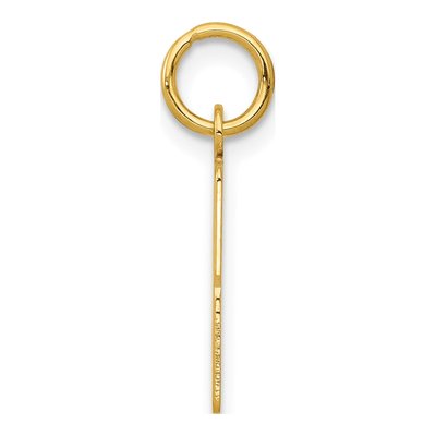 14K Yellow Gold Small Number 33 Pendant – view 3