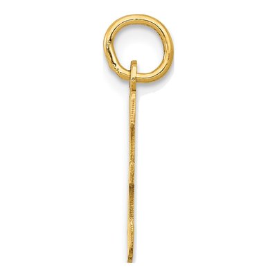 14K Yellow Gold Small Number 36 Charm – view 3
