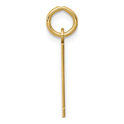 14K Yellow Gold Small Number 41 Pendant – view 3