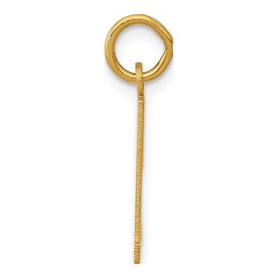 14K Yellow Gold Small Number 51 Charm – view 2