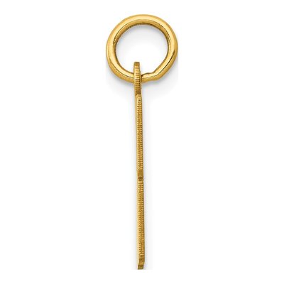 14K Yellow Gold Small Number 58 Pendant – view 2