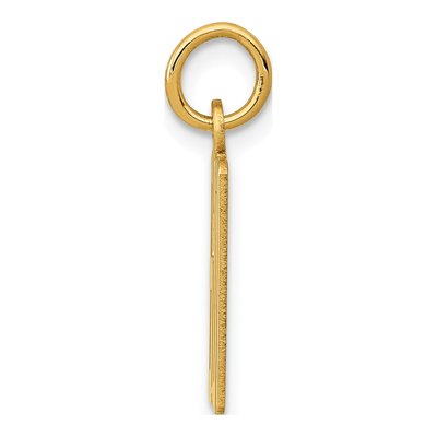 14K Yellow Gold Small Number 60 Pendant – view 3