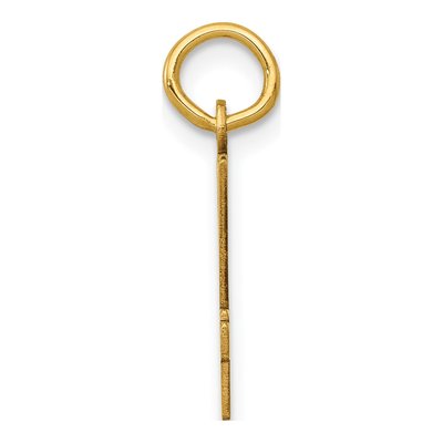 14K Yellow Gold Small Number 64 Charm – view 2