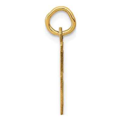 14K Yellow Gold Number 65 Charm – view 2