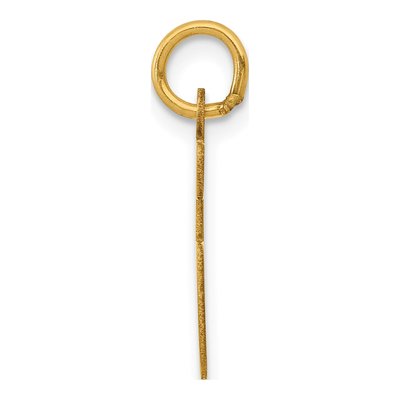 14K Yellow Gold Small Number 66 Pendant – view 2