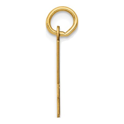 14K Yellow Gold Small Number 74 Pendant – view 3